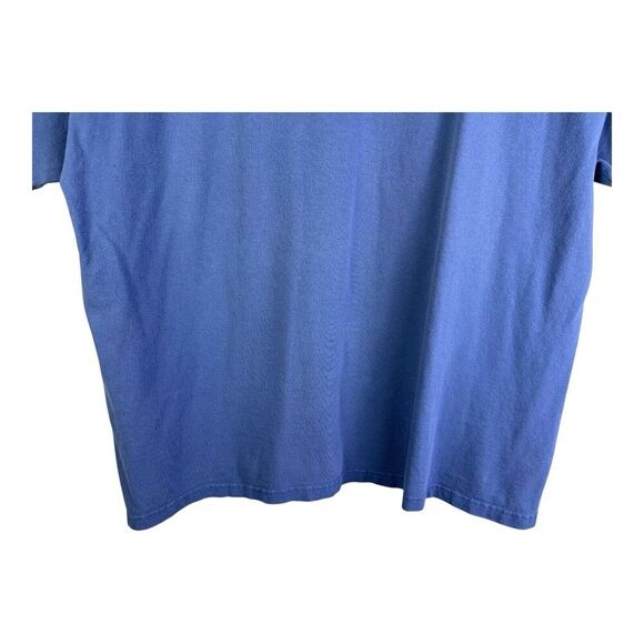 New York Central Railroad T-Shirt Adult 2XL Blue NYC Train Locomotive Transit - Picture 8 of 12